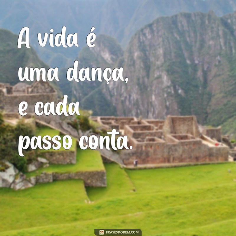 home cha cha A vida é uma dança, e cada passo conta.