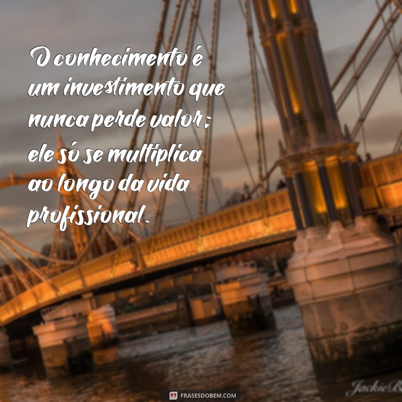 Como o Conhecimento Profissional Transforma Carreiras: Dicas e Inspirações 