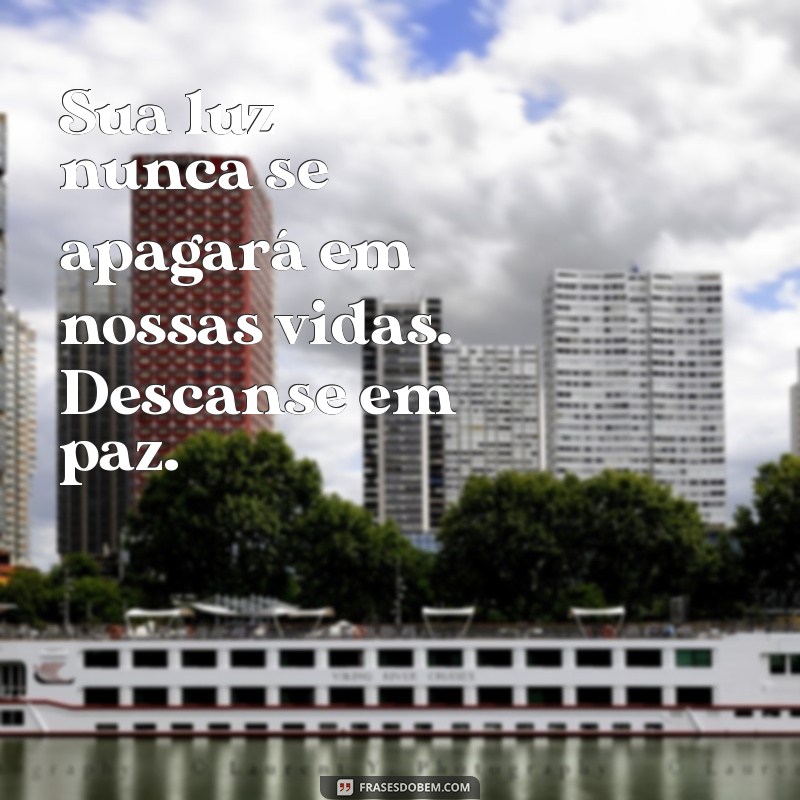 Mensagens de Conforto: Palavras para Desejar um Descanso em Paz 