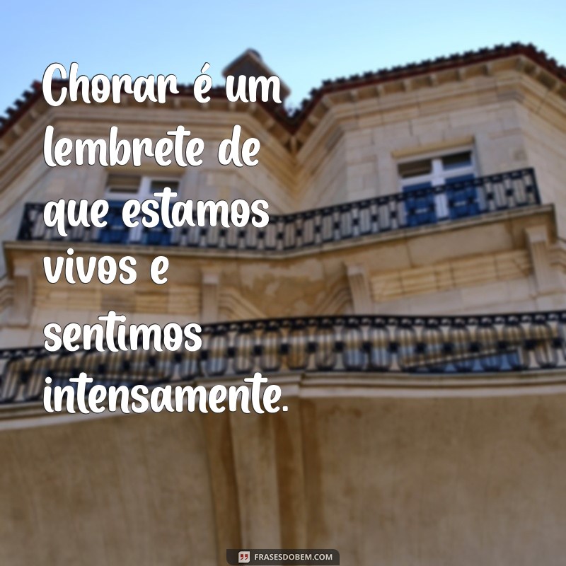 Frases Inspiradoras sobre Chorar: Encontre Conforto nas Palavras 