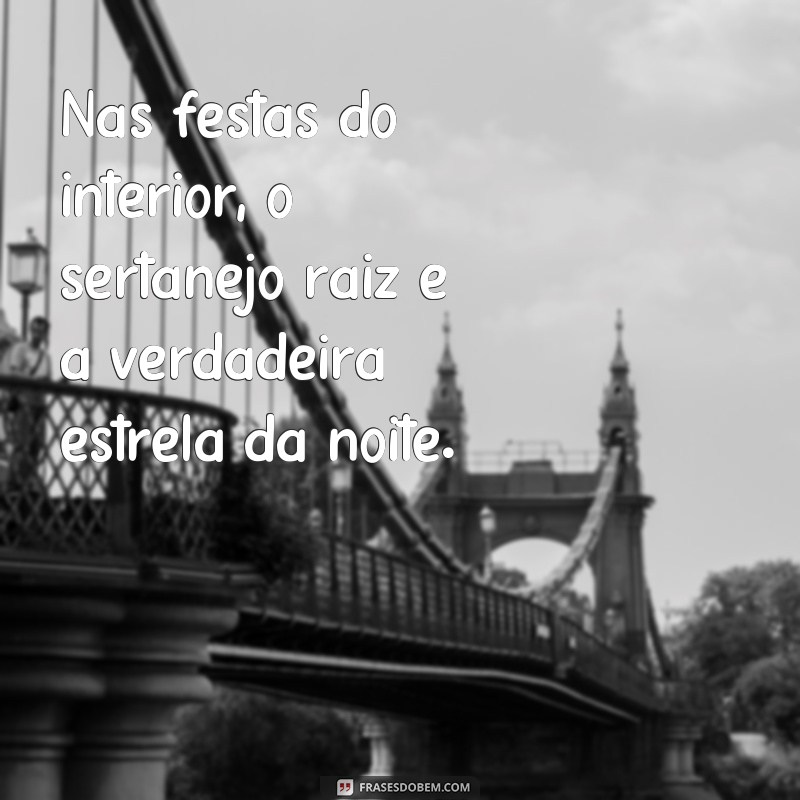 Descubra as melhores frases do sertanejo raiz para se emocionar 