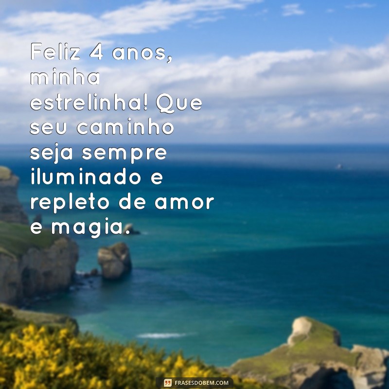 Mensagens Emocionantes de Aniversário para Filhas de 4 Anos: Celebre com Amor! 