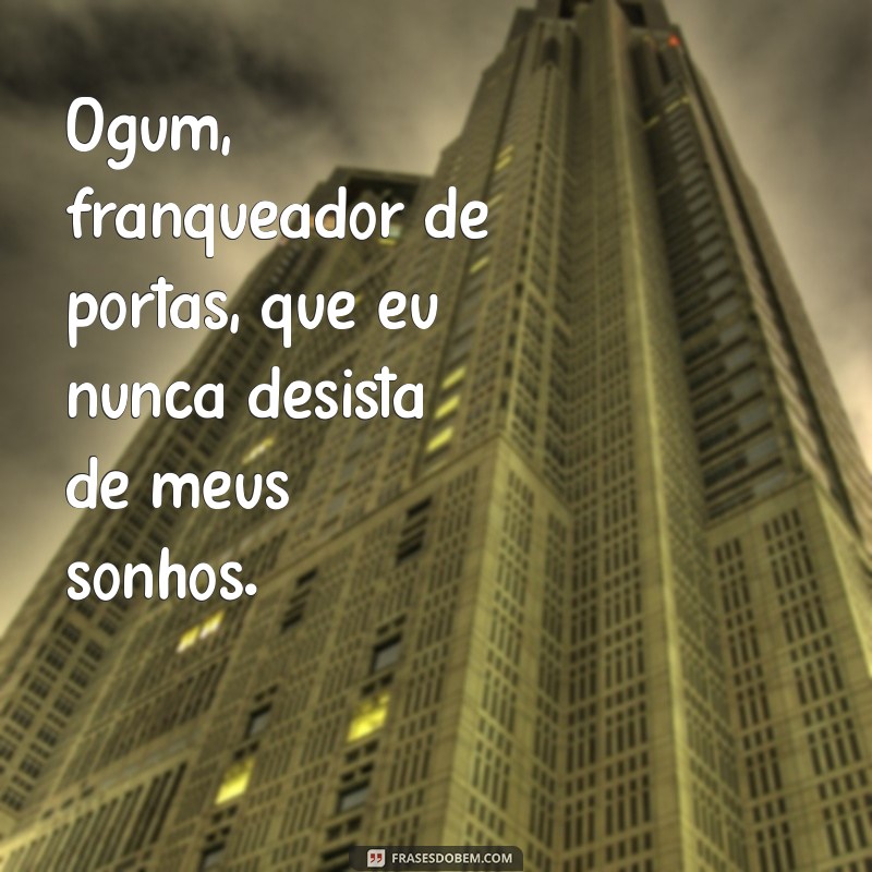 Frases Inspiradoras para Ogum: Fortaleça Sua Conexão com o Orixá 