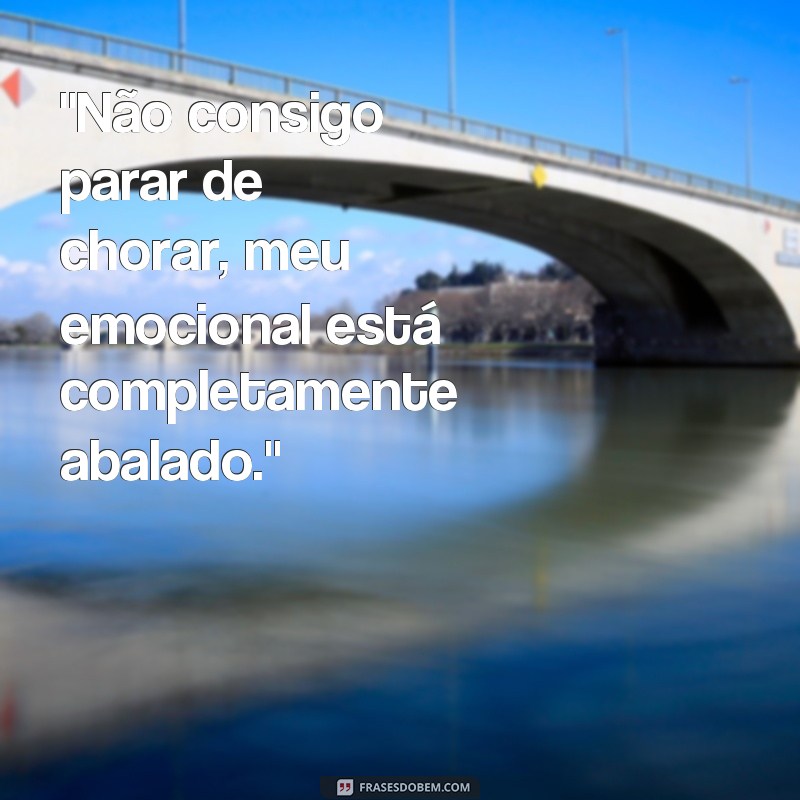 frases de emocional abalado 