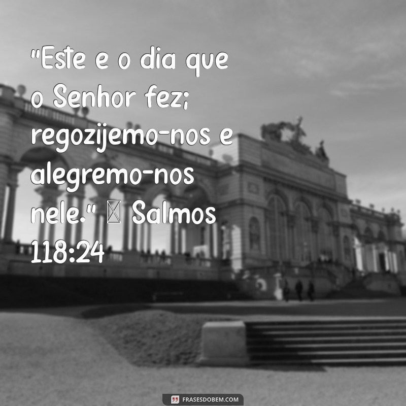 mensagem de bom dia biblica 