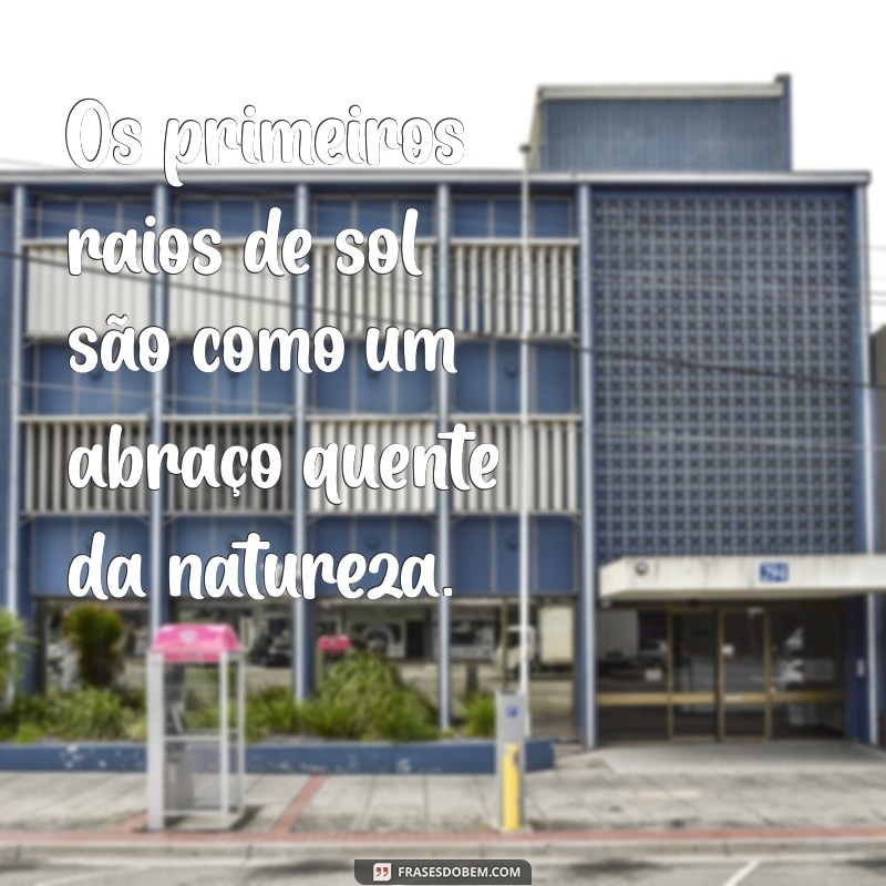 Frases Inspiradoras para Celebrar o Amanhecer do Sol 