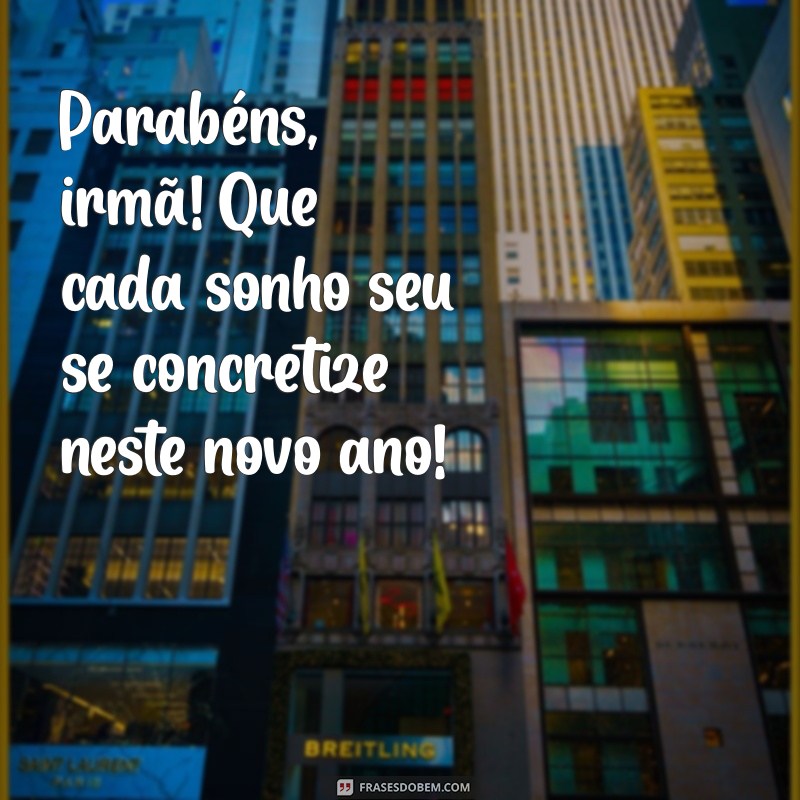 Mensagem Especial: Parabéns para Minha Irmã - Frases Inspiradoras e Carinhosas 