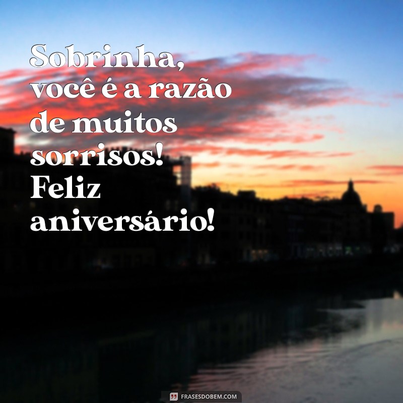 Mensagens Emocionantes de Feliz Aniversário para Sobrinha Especial 