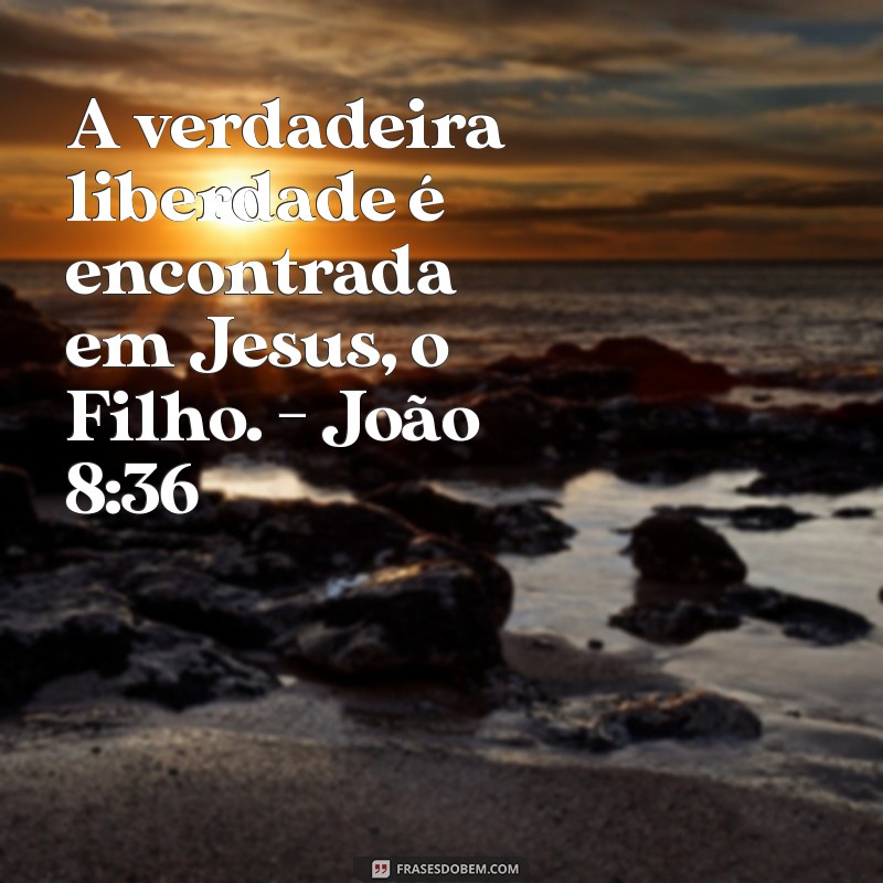 João 8:36 - A Verdade que Liberta: Entenda o Significado e a Relevância do Versículo 