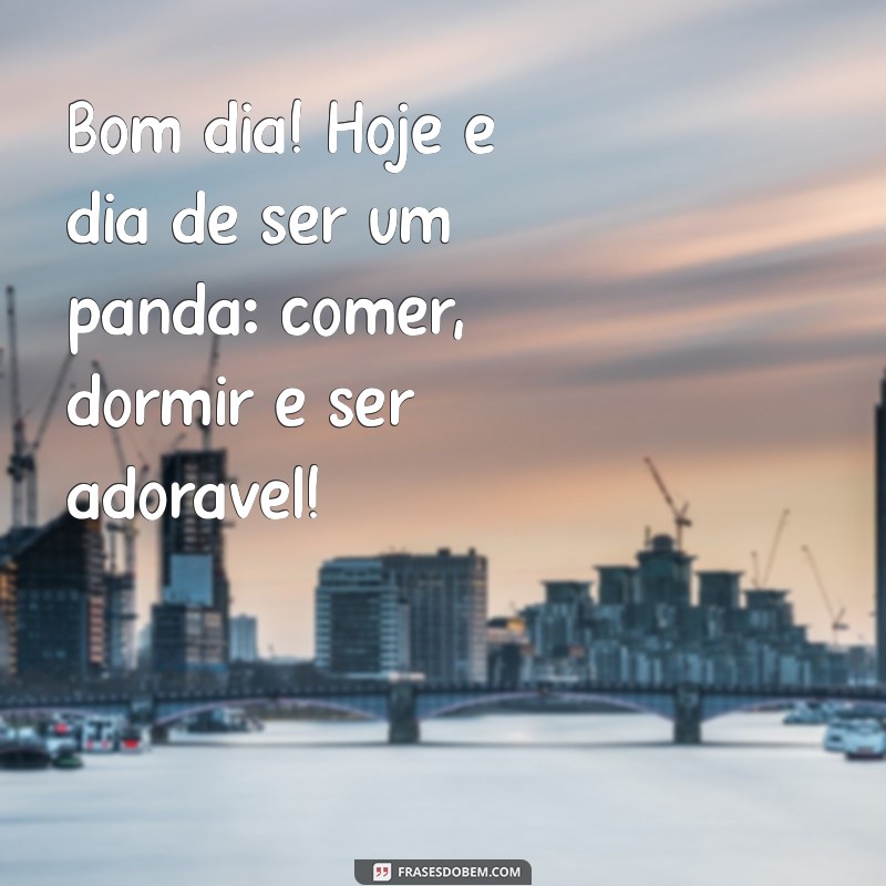 Frases Engraçadas para Dar Bom Dia na Sexta-feira 