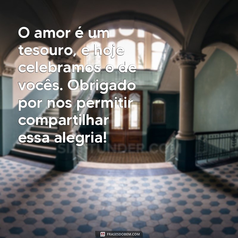 Mensagens Inspiradoras de Agradecimento dos Padrinhos de Casamento para os Noivos 