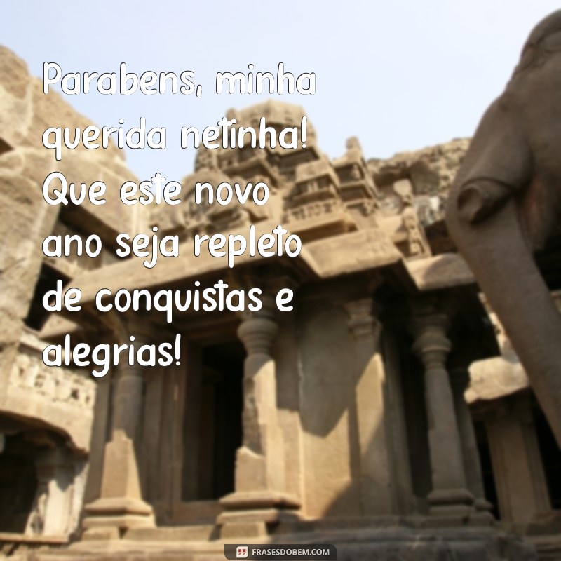 Mensagens e Frases Inspiradoras para Parabenizar sua Netinha 