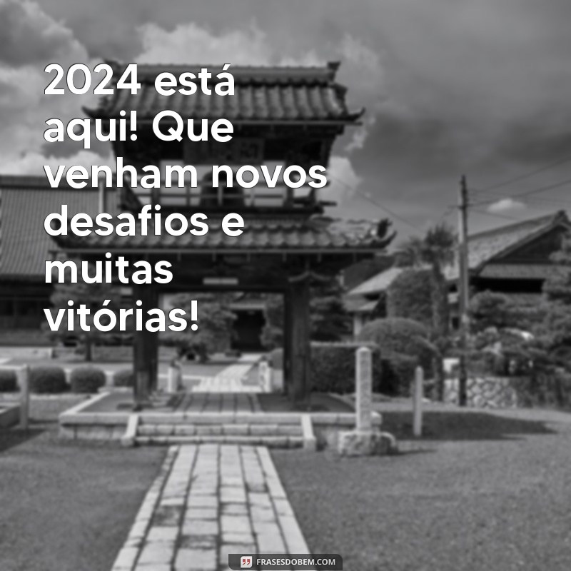 Mensagem Inspiradora para Começar 2024 com Positividade e Esperança 