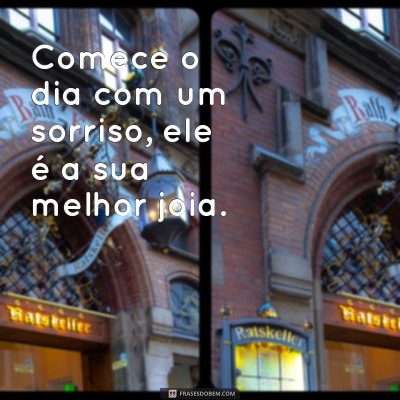 Bom Dia Elegante: Frases Inspiradoras para Começar o Dia com Estilo 