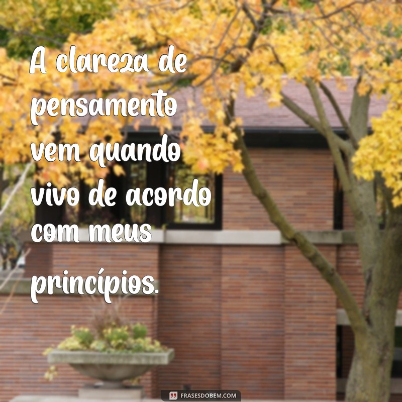 Frases Inspiradoras para Cultivar uma Consciência Tranquila 