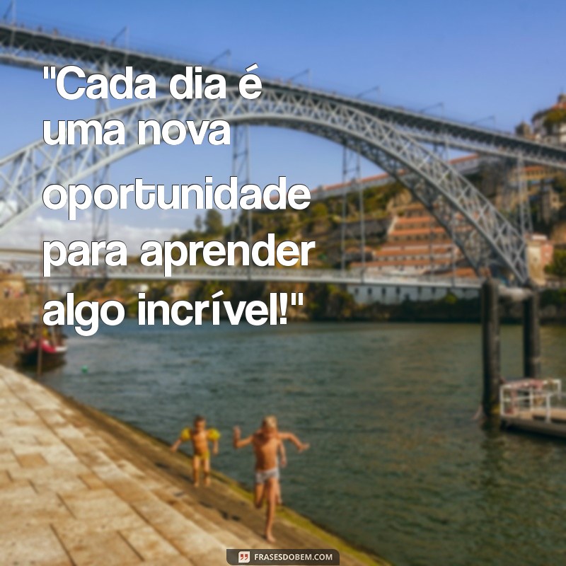 frases de professor para aluno educação infantil 