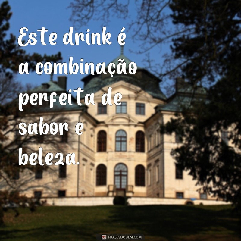 Descubra as melhores frases para animar sua mesa de drinks! 