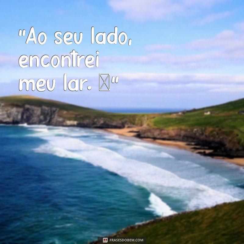 frases com foto com marido 