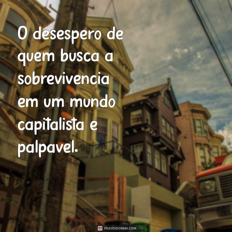 Os Efeitos do Capitalismo Exacerbado na Sociedade Moderna: Desafios e Reflexões 