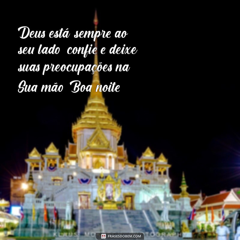 Mensagem de Boa Noite: Abençoada e Inspiradora com Deus 