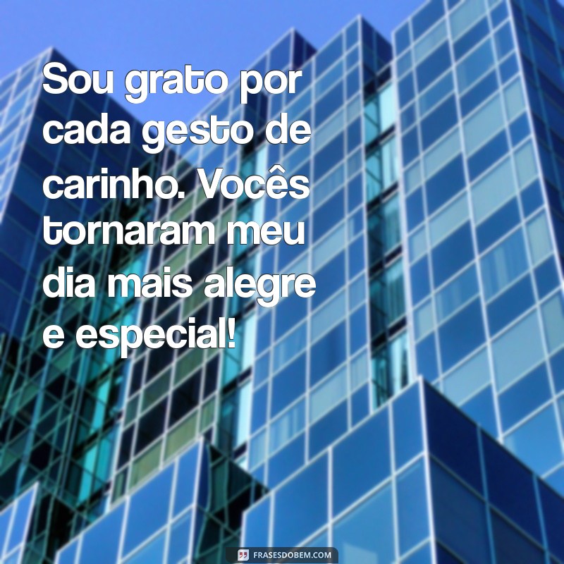 Mensagens de Agradecimento: Como Expressar Gratidão pelo Carinho no Aniversário 