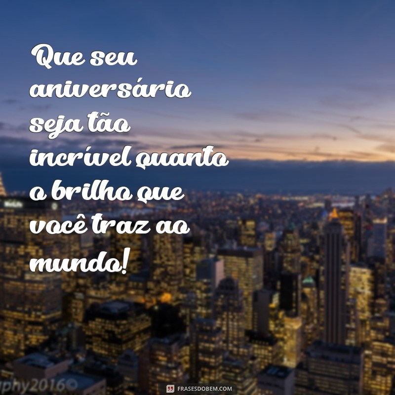 Mensagens Criativas para Desejar um Feliz Aniversário 