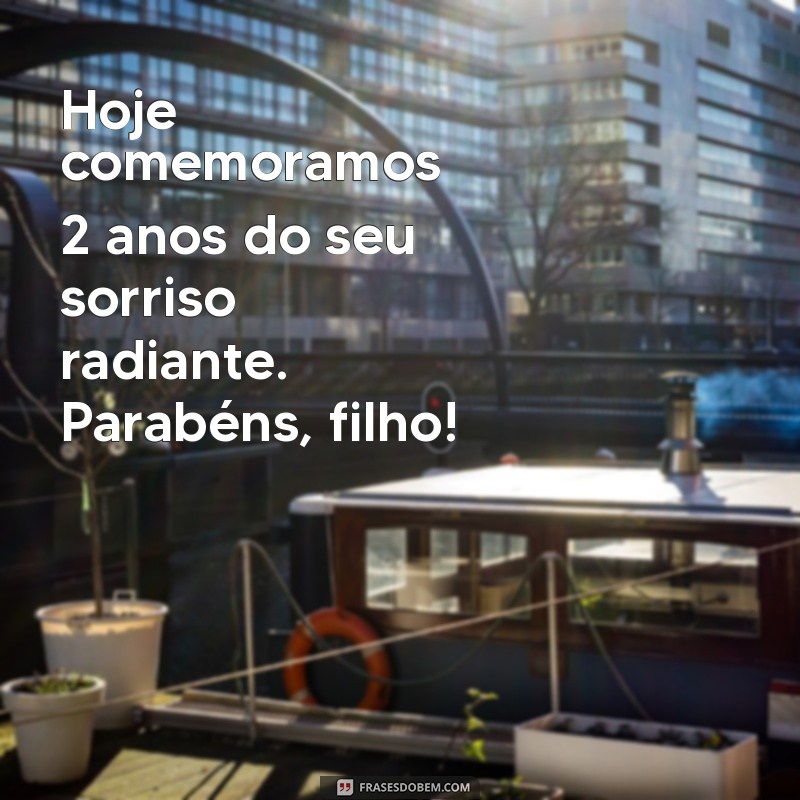 Mensagens Emocionantes para Celebrar o 2º Aniversário do Seu Filho 