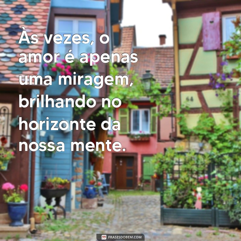 Frases Impactantes sobre o Amor: Reflexões para os Iludidos 