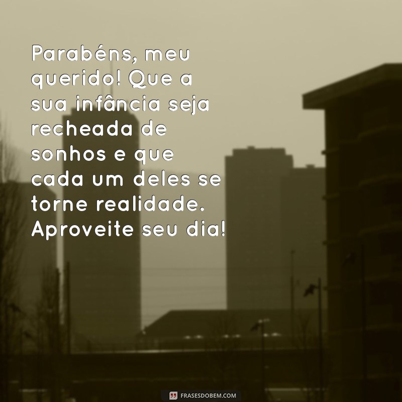 Mensagens Emocionantes de Feliz Aniversário para Sobrinho da Tia 