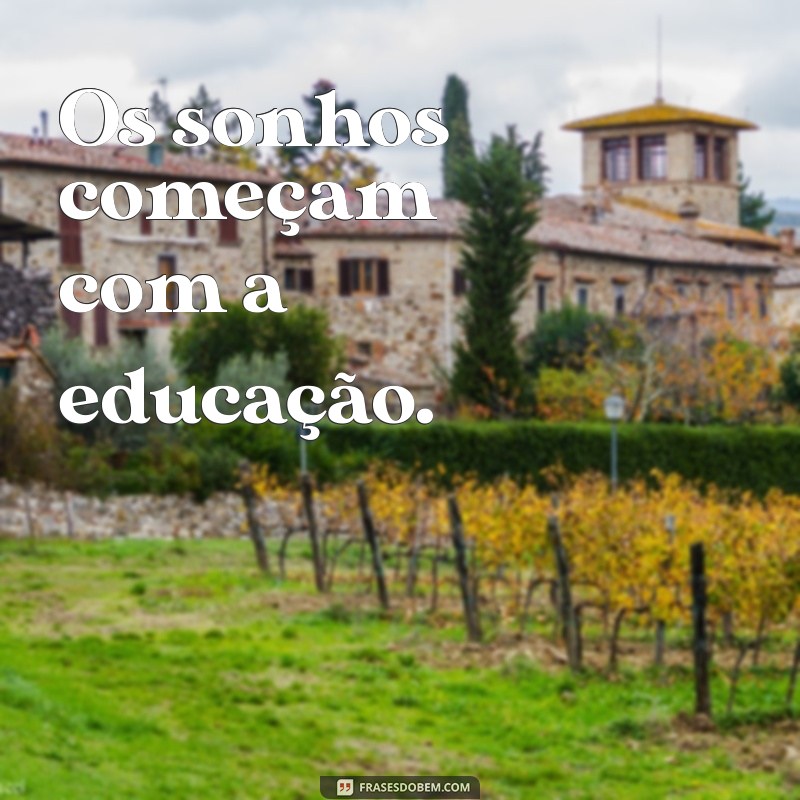 Frases Curtas Inspiradoras sobre Educação para Motivar e Refletir 