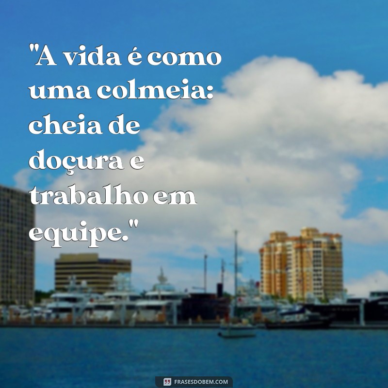 frases abelha 