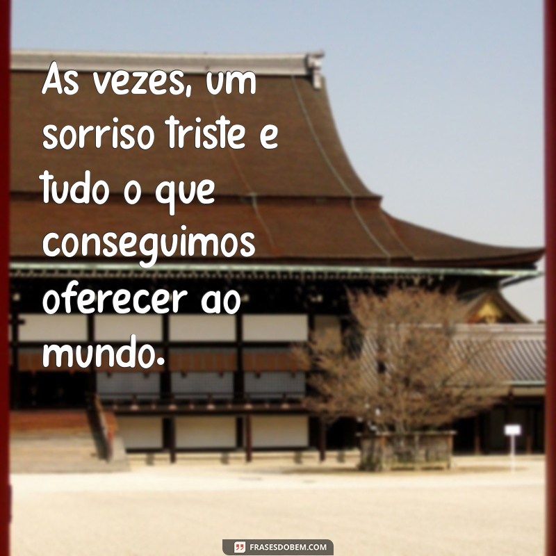 Sorriso Triste: Entendendo a Dualidade das Emoções e Seus Impactos 