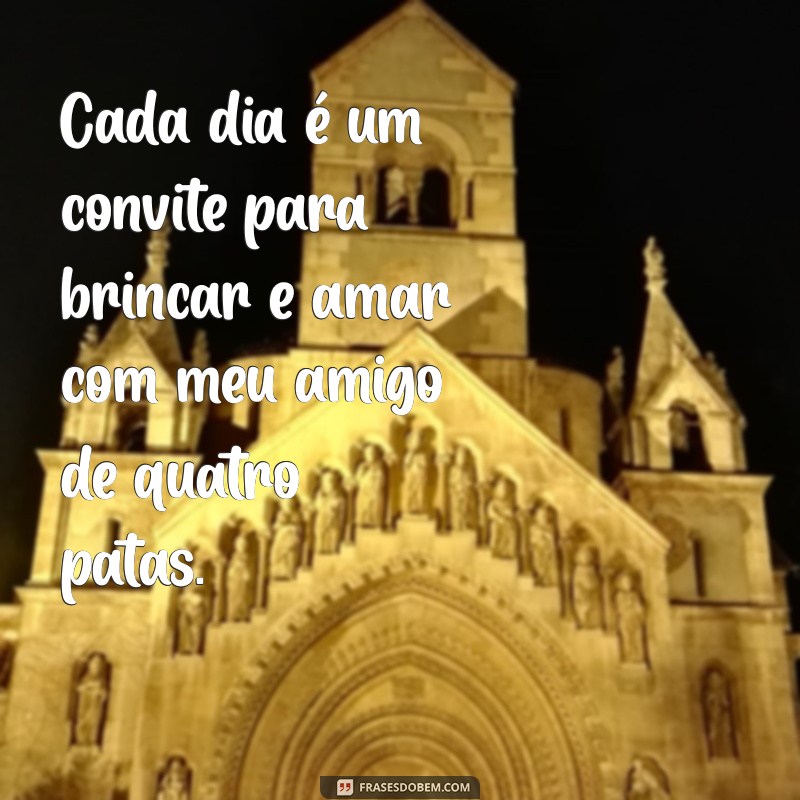 Frases Inspiradoras para Celebrar a Amizade com Seu Cachorro 