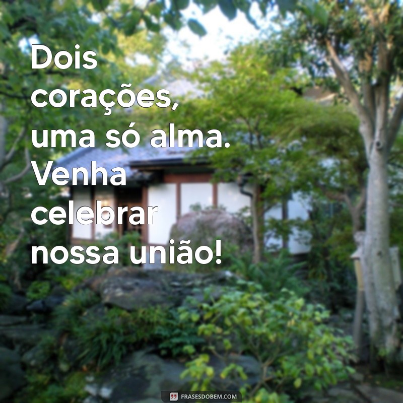 Frases Criativas para Convites de Casamento: Inspire-se! 