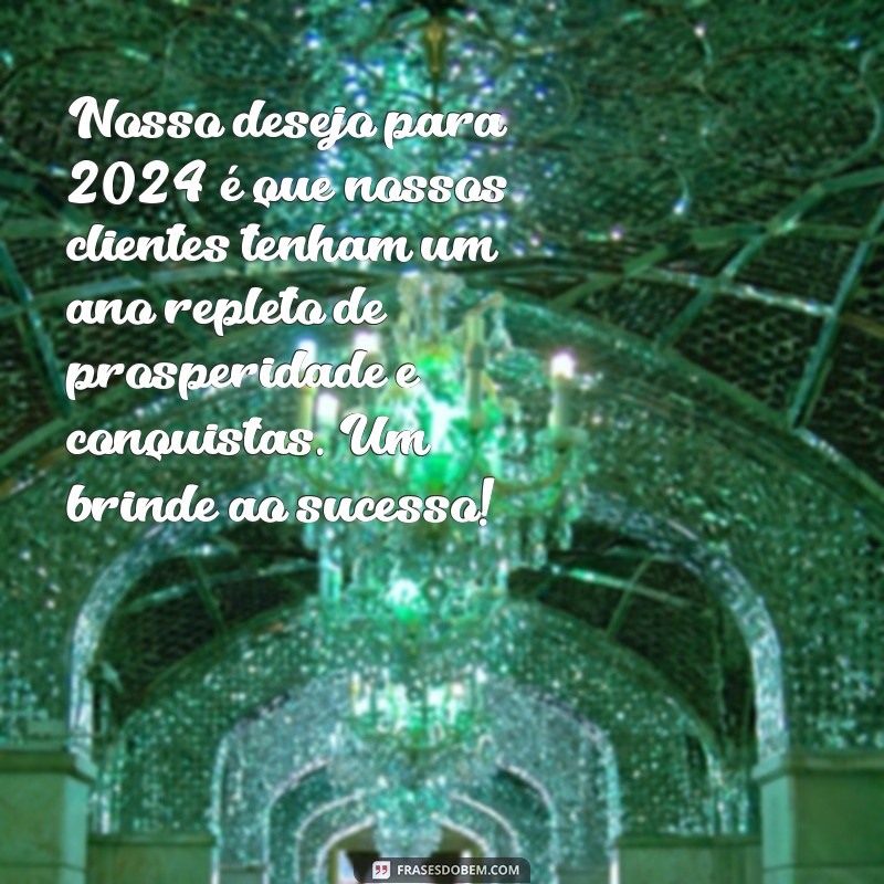 Encante seus clientes com as melhores frases de Ano Novo 2024 