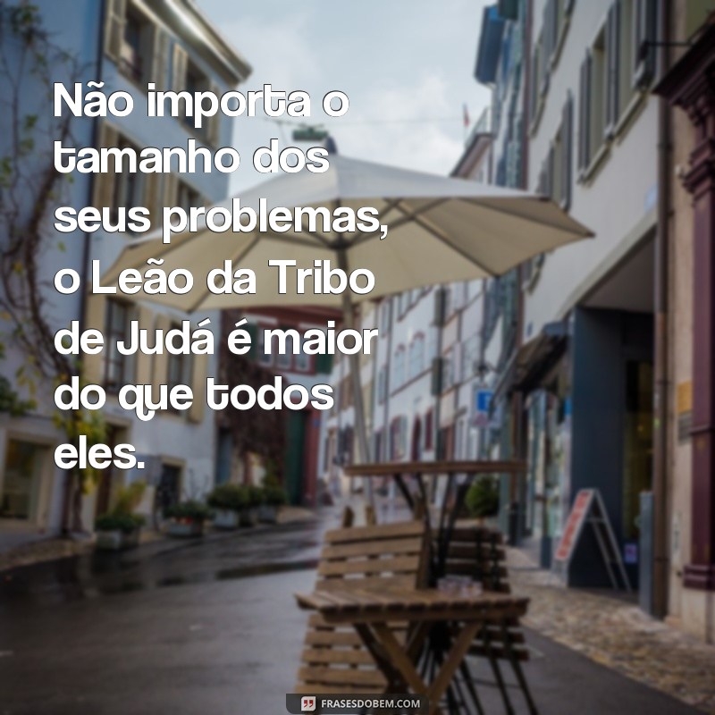 Conheça as mais inspiradoras imagens de leão com frases evangélicas para fortalecer sua fé 