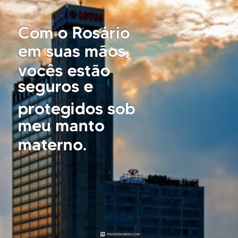 Conheça as mais belas frases inspiradoras de Nossa Senhora do Rosário 