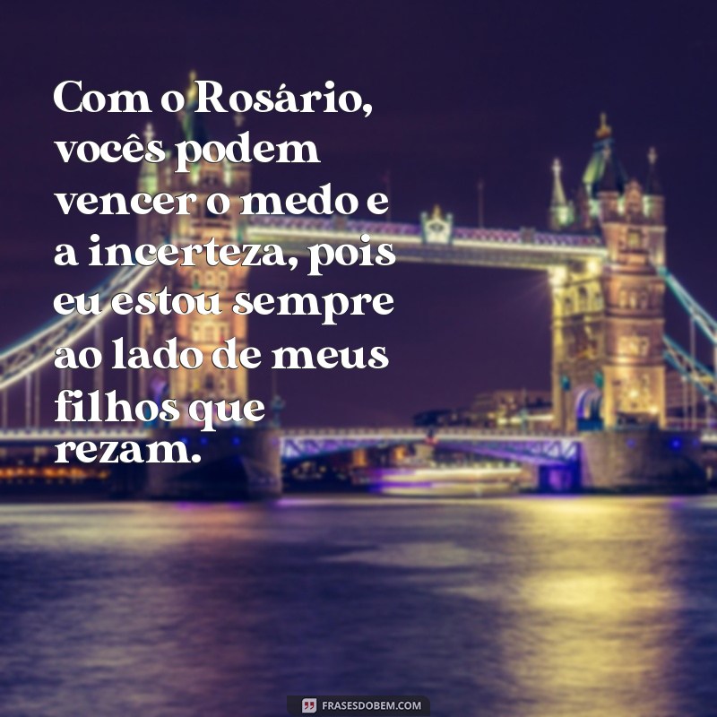 Conheça as mais belas frases inspiradoras de Nossa Senhora do Rosário 