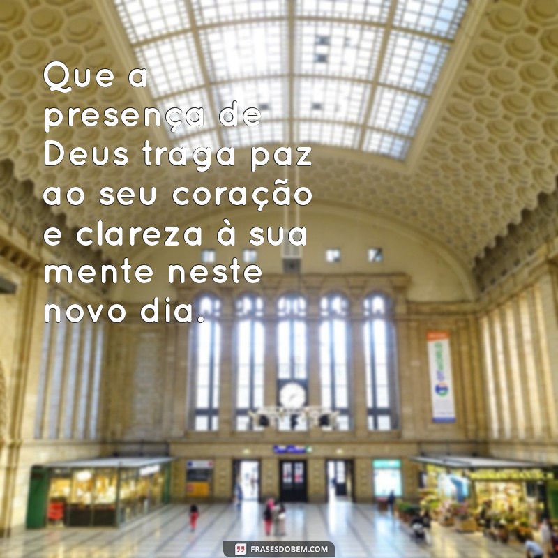 Frases Inspiradoras de Bom Dia: Reflexões de Deus para Começar o Dia com Fé 