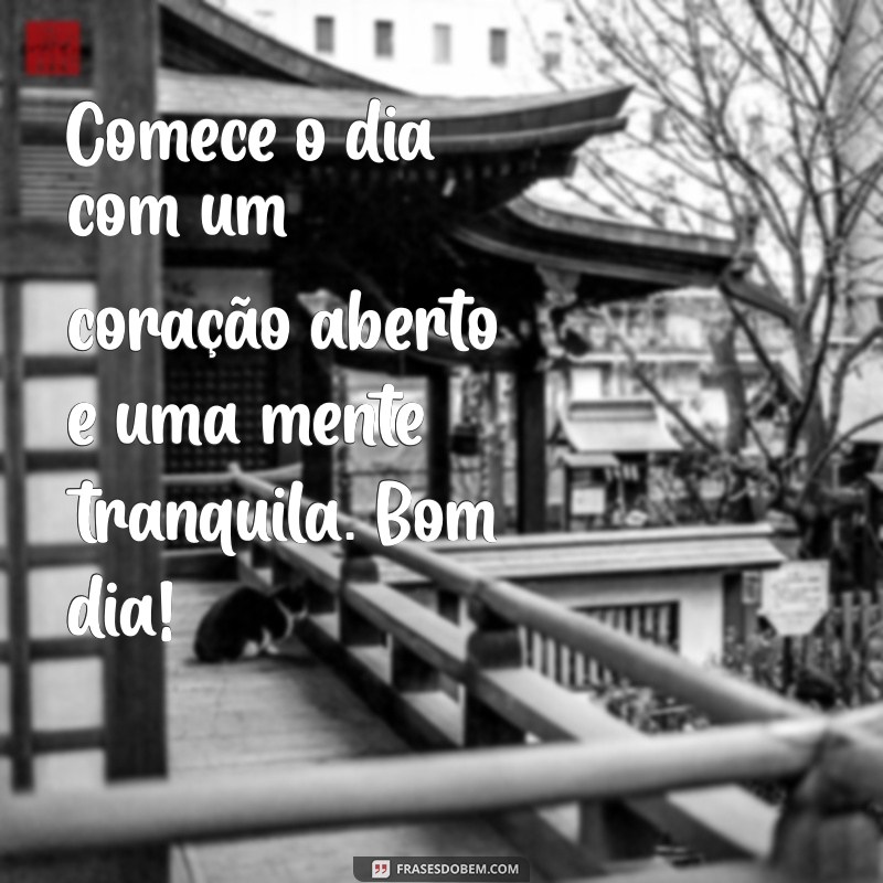 Frases Inspiradoras de Bom Dia para Começar o Dia com Positividade 