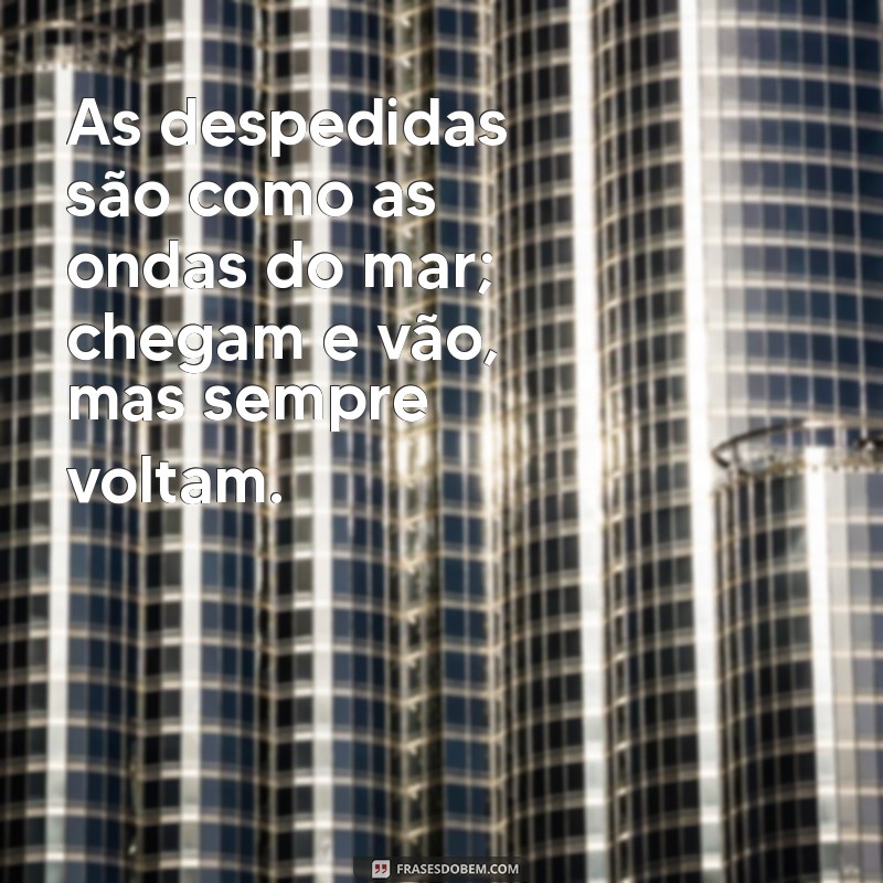 Despedidas com Estilo: As Melhores Frases para Dizer Adeus 