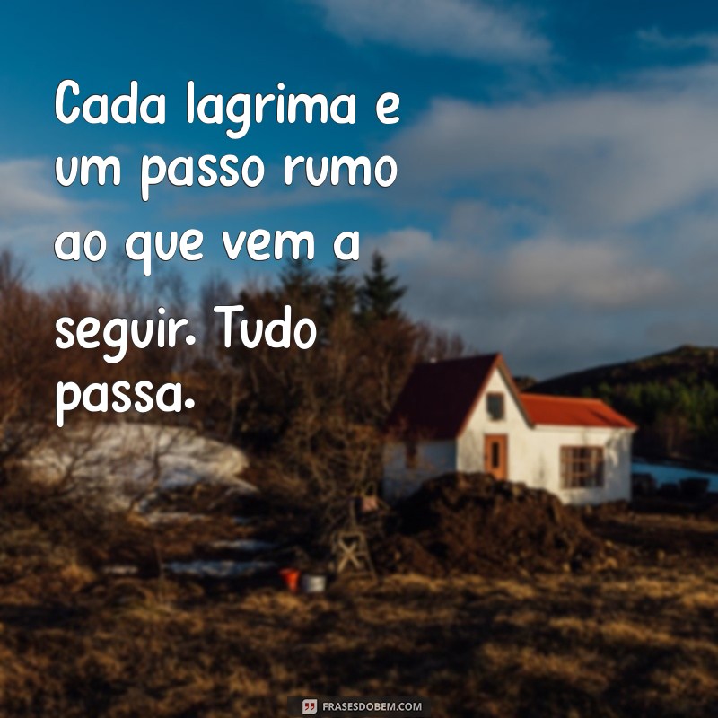 Status Inspirador: Tudo Passa e a Vida Continua 