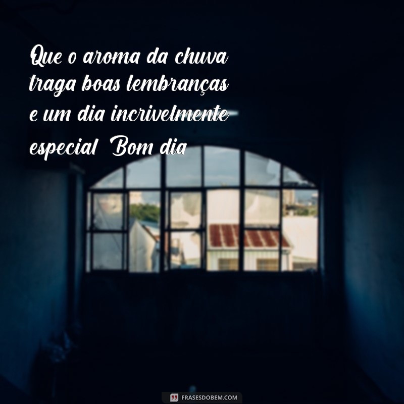 Frases Inspiradoras de Bom Dia para um Sábado Chuvoso 