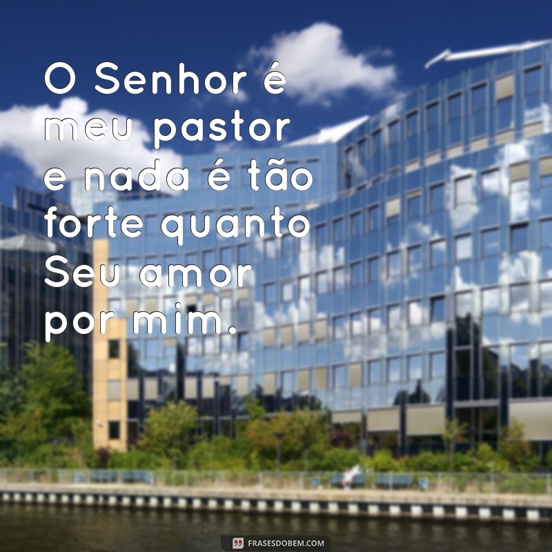 Descubra o Significado Profundo de O Senhor é Meu Pastor e Nada Me Faltará 