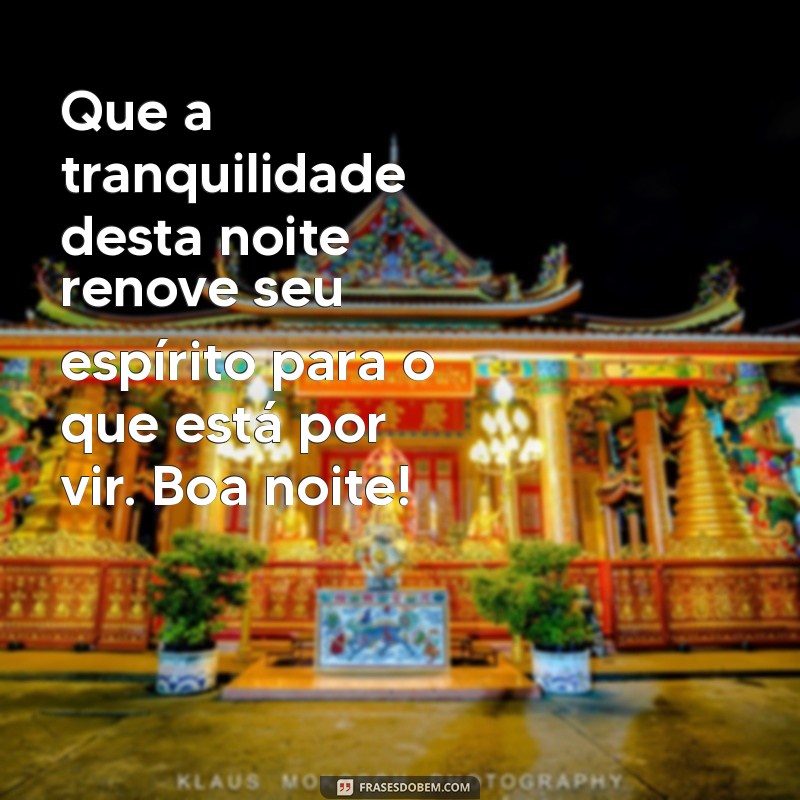 Boa Noite: Mensagens de Esperança para um Amanhã Brilhante 