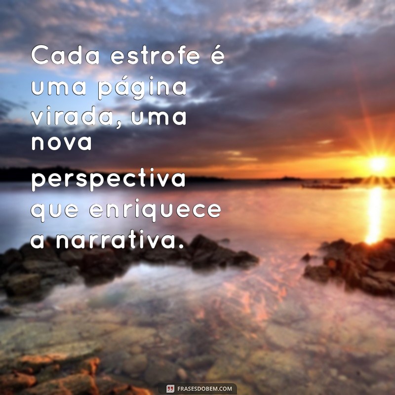 Entenda o Significado de Estrofe: Definição e Exemplos para Poemas 