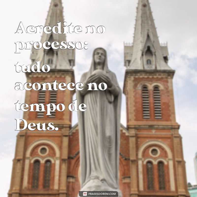 Entenda Como Tudo Acontece no Tempo de Deus: Reflexões e Inspirações 