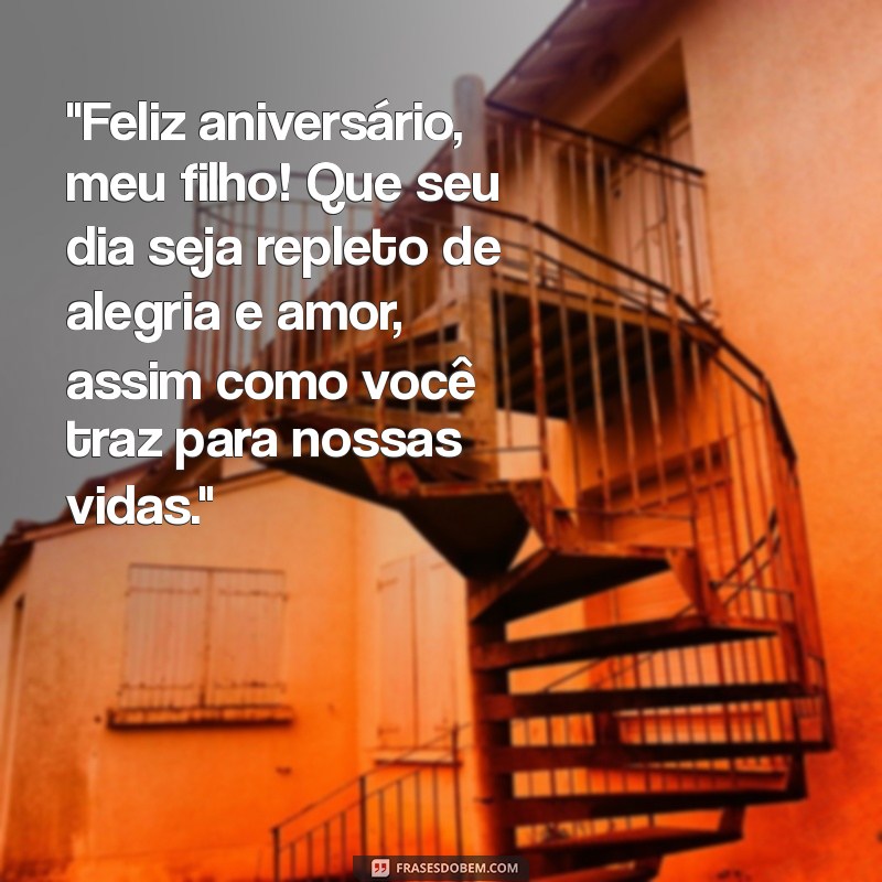 frases de aniversário para filhos 