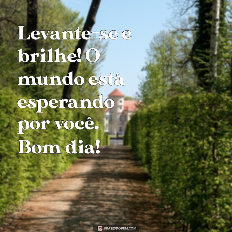 Mensagens de Bom Dia: Inspire Seu Dia com Frases Motivacionais 