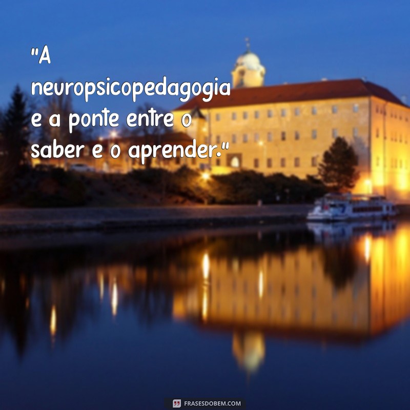 frases neuropsicopedagogia 